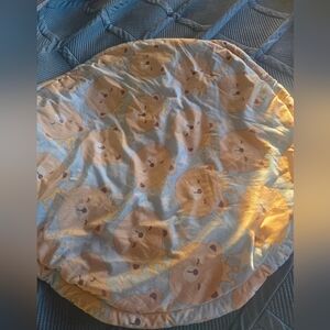 Adorable Bear Print Kids Blanket